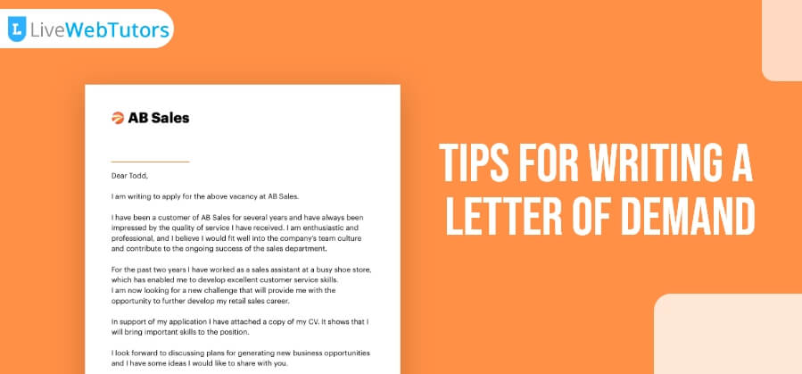 Tips for Writing a Letter of Demand
